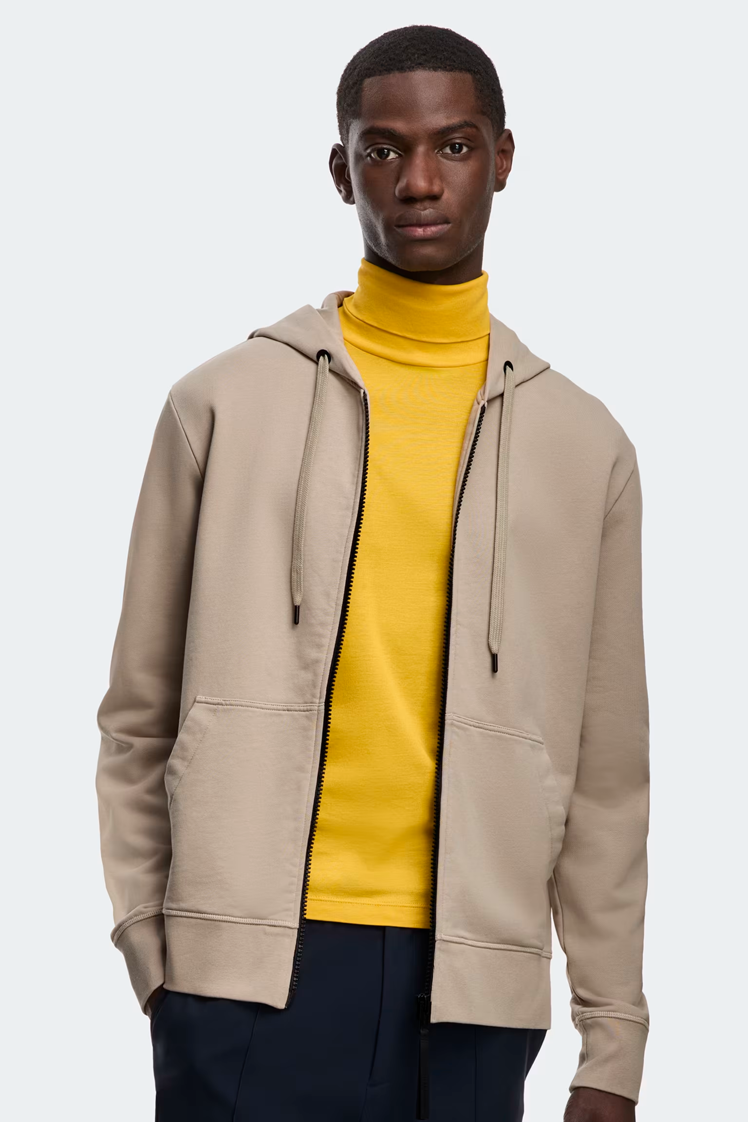 カナダグース ヒューロン フルジップ パーカー ユニセックス (ライムストーン)