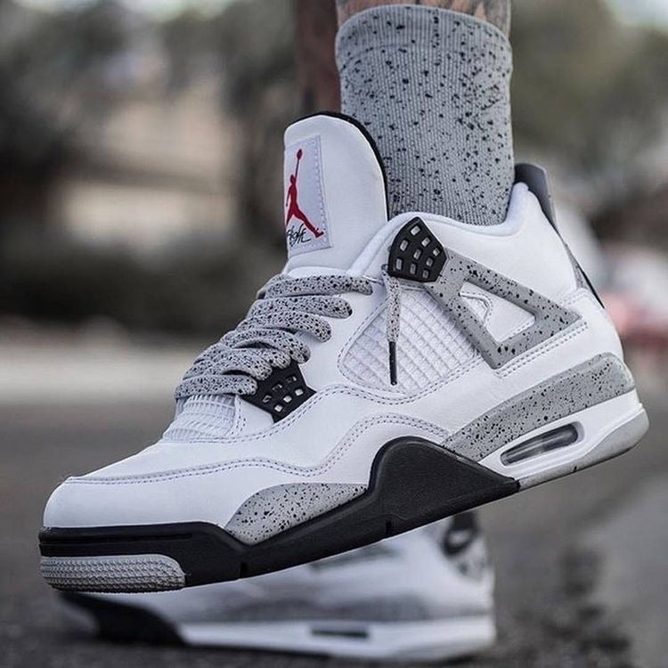 Air Jordan 4 Retro "White Cement" &ndash; Sneaker Point Zona Norte
