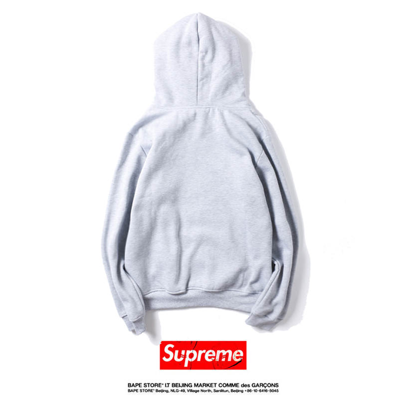 Supreme Box Logo Embroidery フーデッド パーカー
