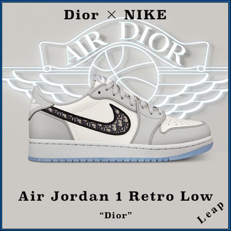 【NIKE×DIOR】 Air Dior Air Jordan 1 Low &amp;quot;Dior&amp;quot;