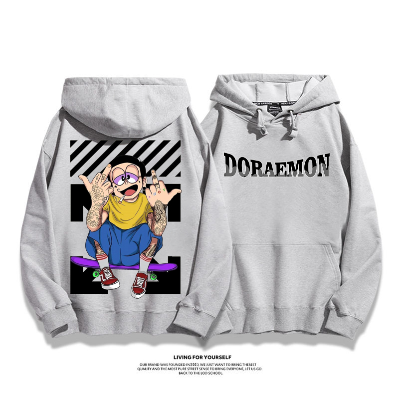 ストリートユニークな超クールな漫画ファッションパーカー