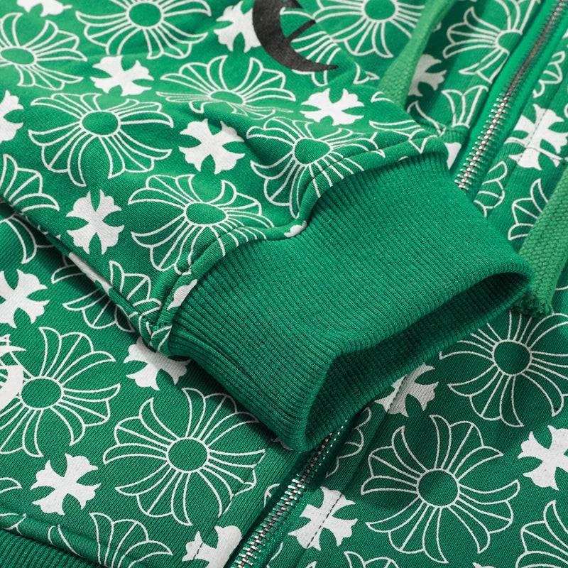 Chrome Hearts Zip Up Hoodie 8650