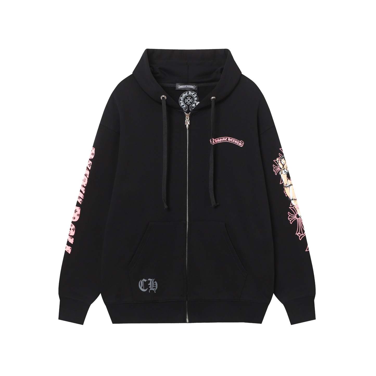 Chrome Hearts Zip Up Hoodie 9821