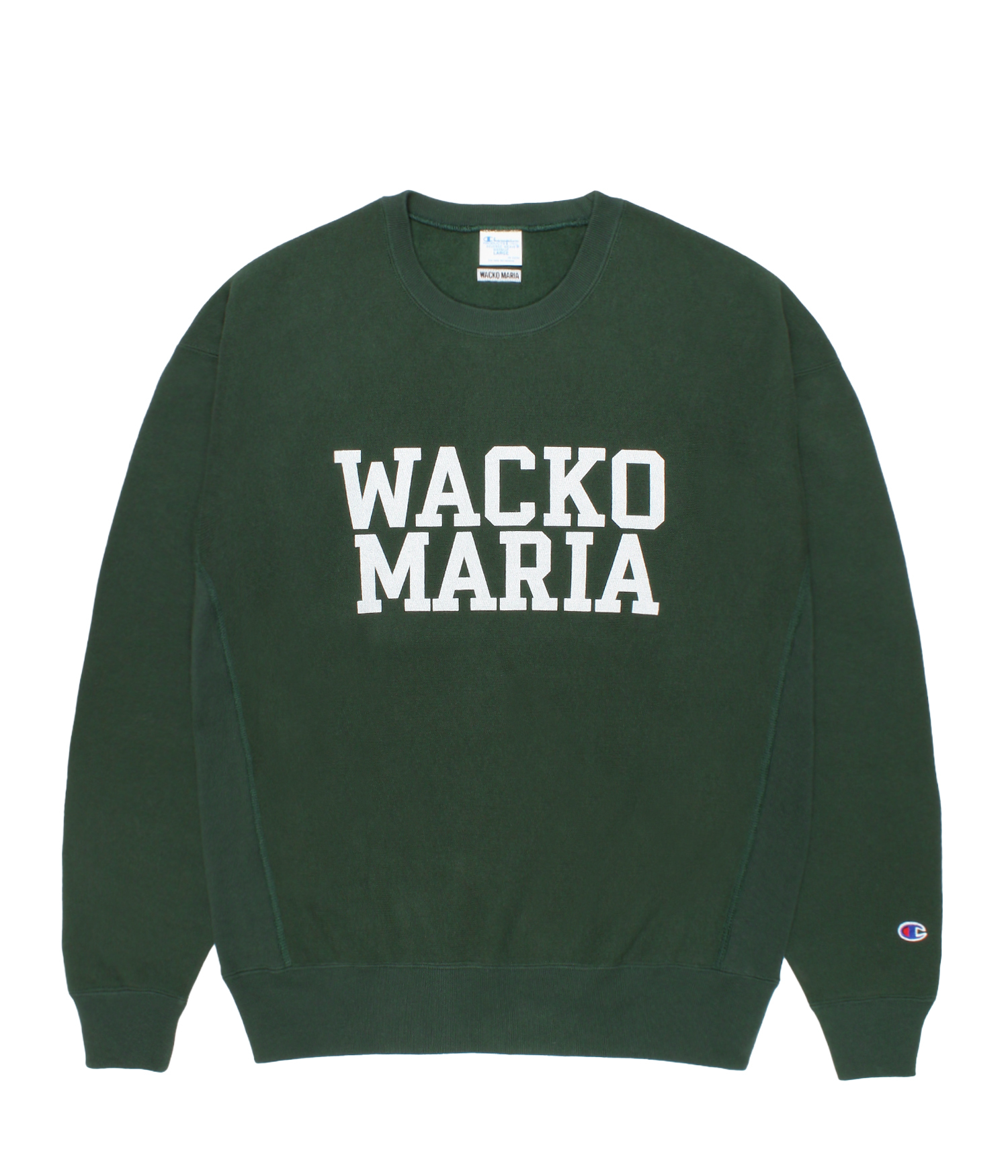 Champion / REVERSE WEAVE CREW NECK SWEAT SHIRT -6962-DARK GREEN