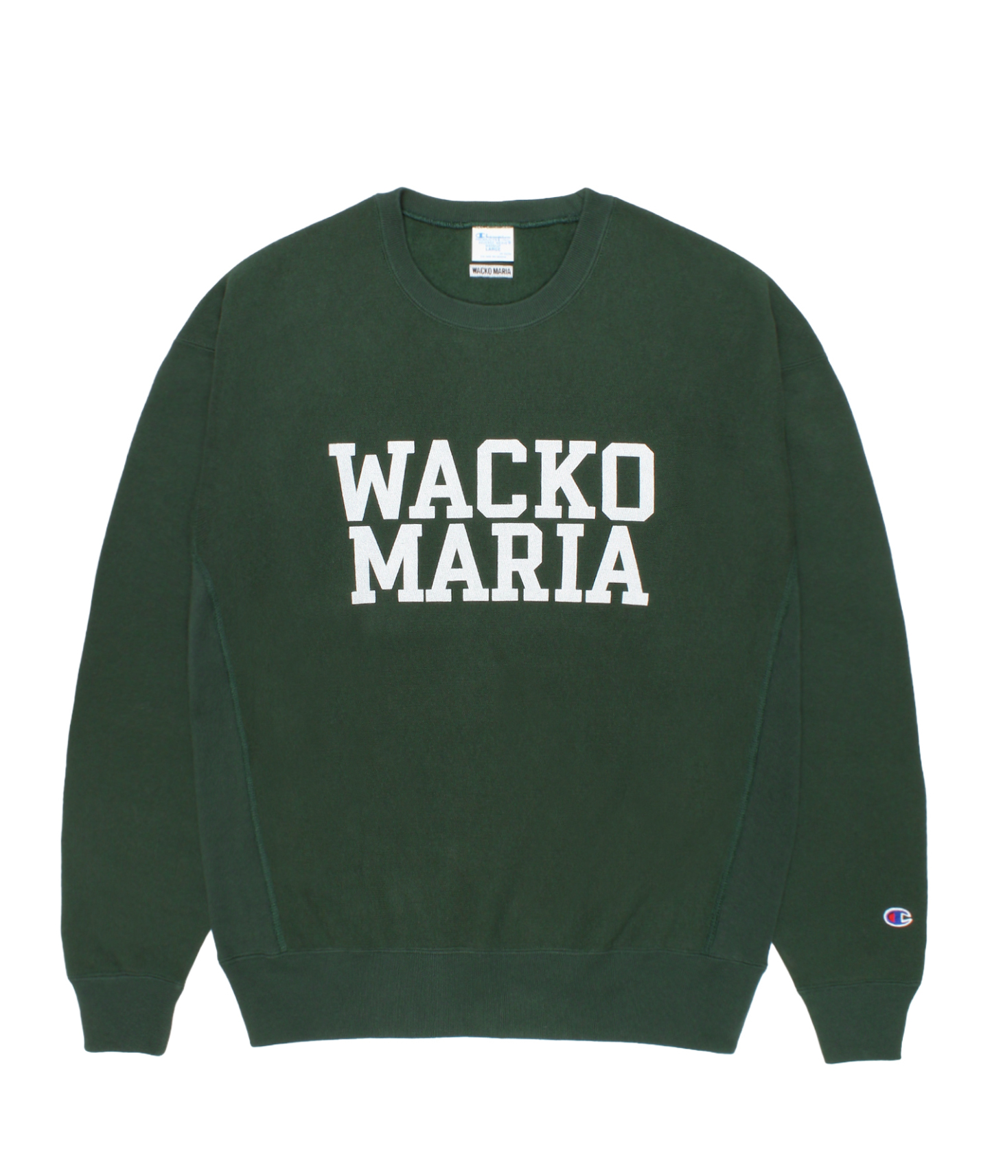 Champion / REVERSE WEAVE CREW NECK SWEAT SHIRT -6962-DARK GREEN