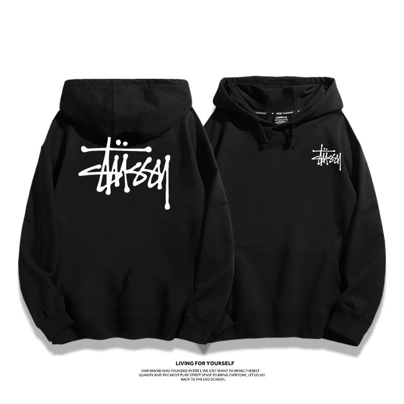 STUSSY simple fashionable casual hoodie