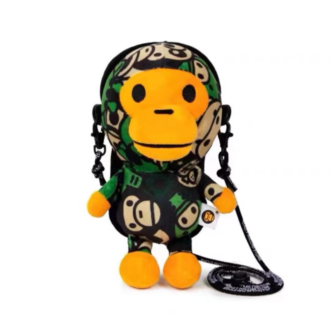 2025 A Bathing Ape BABY MILO PLUSH MOBILE BAG hamburger ~ BAPE BABY MILO STORE