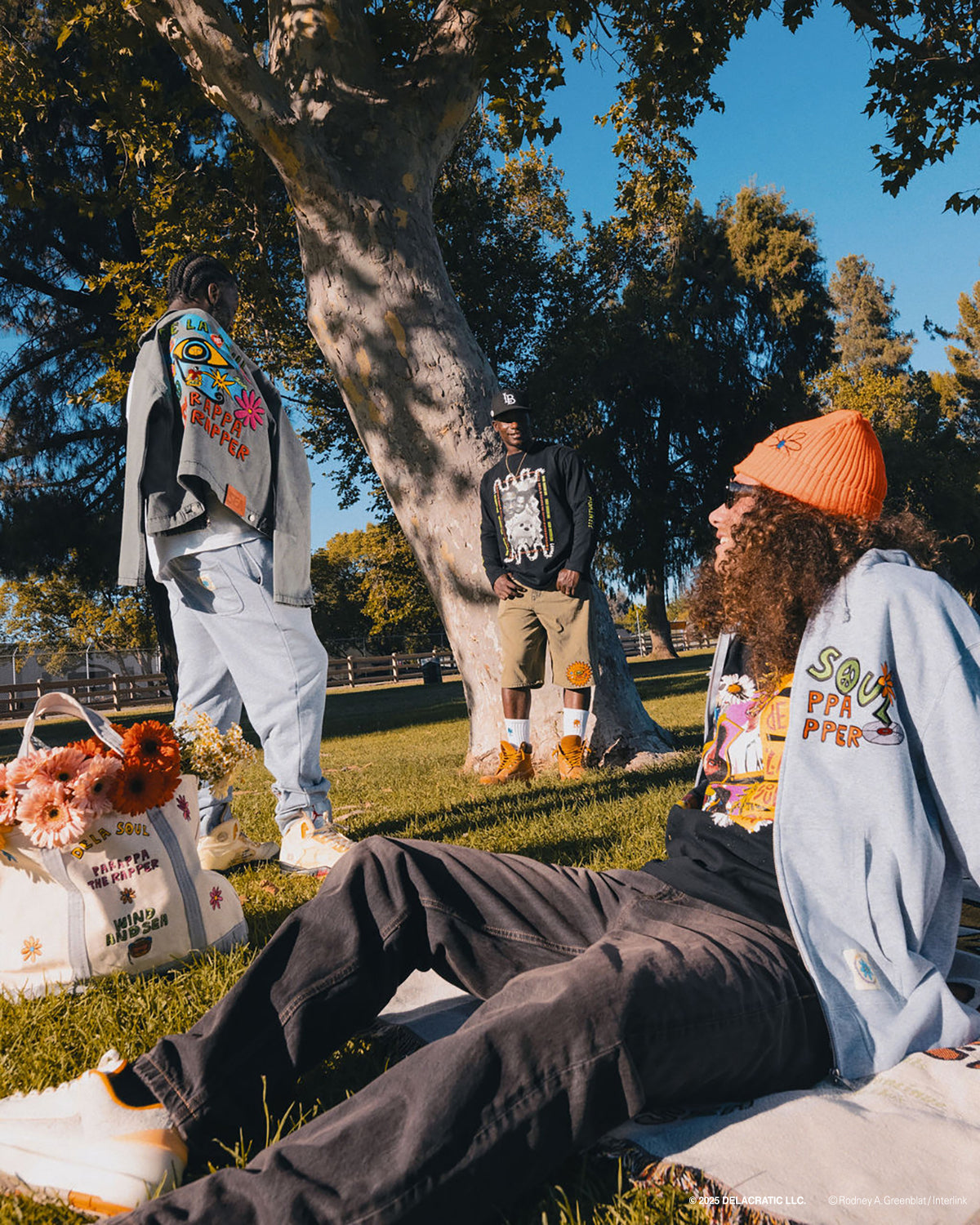 PARAPPA x DE LA SOUL x WDS ZIP UP SWEATSHIRT