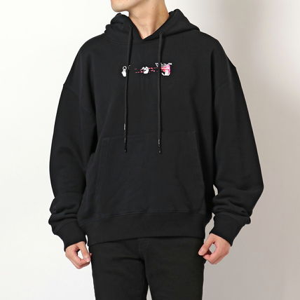 OFF-WHITE !パーカー ACRYLIC ARROW OVER HOODIE