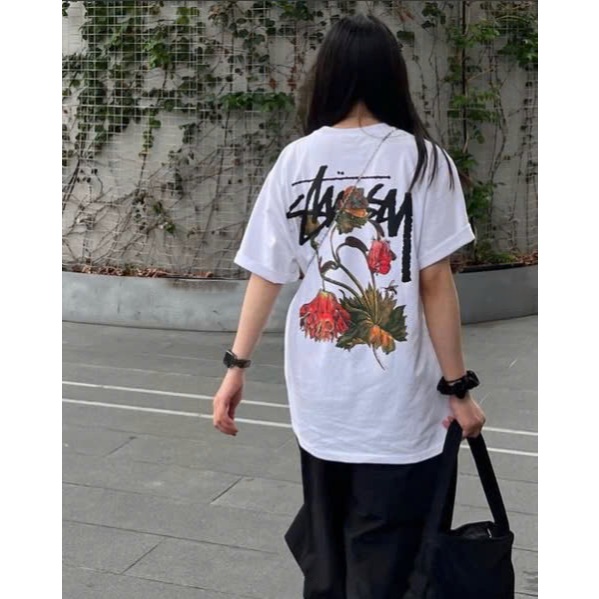 Áo thun 𝓢𝓽𝓾𝓼𝓼𝔂 WITHERED FLOWER TEE ST143 nam nữ phong cách Vải cotton  100% – LiVi Store | Shopee Việt Nam