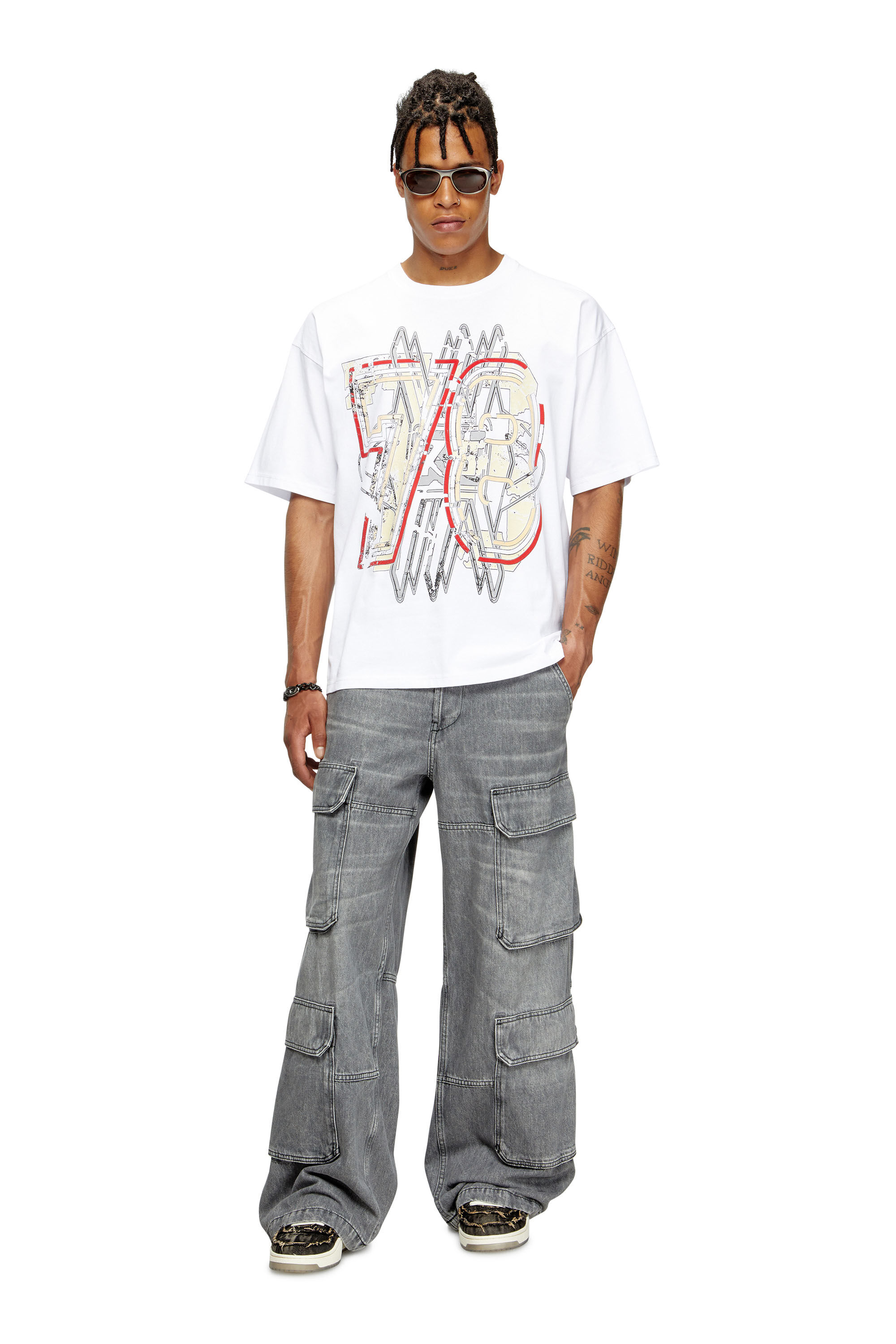 T-shirt with 78 print