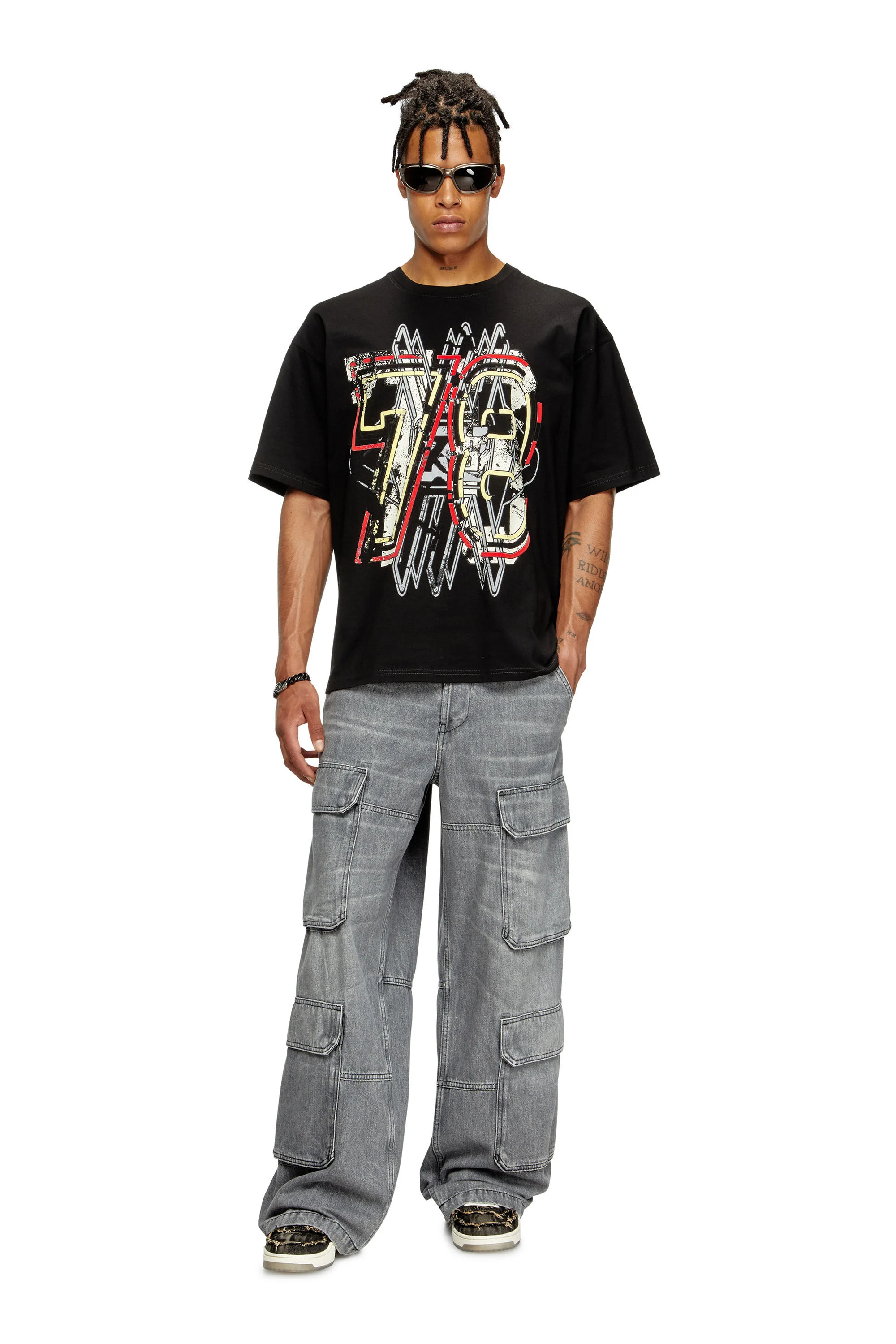 T-shirt with 78 print