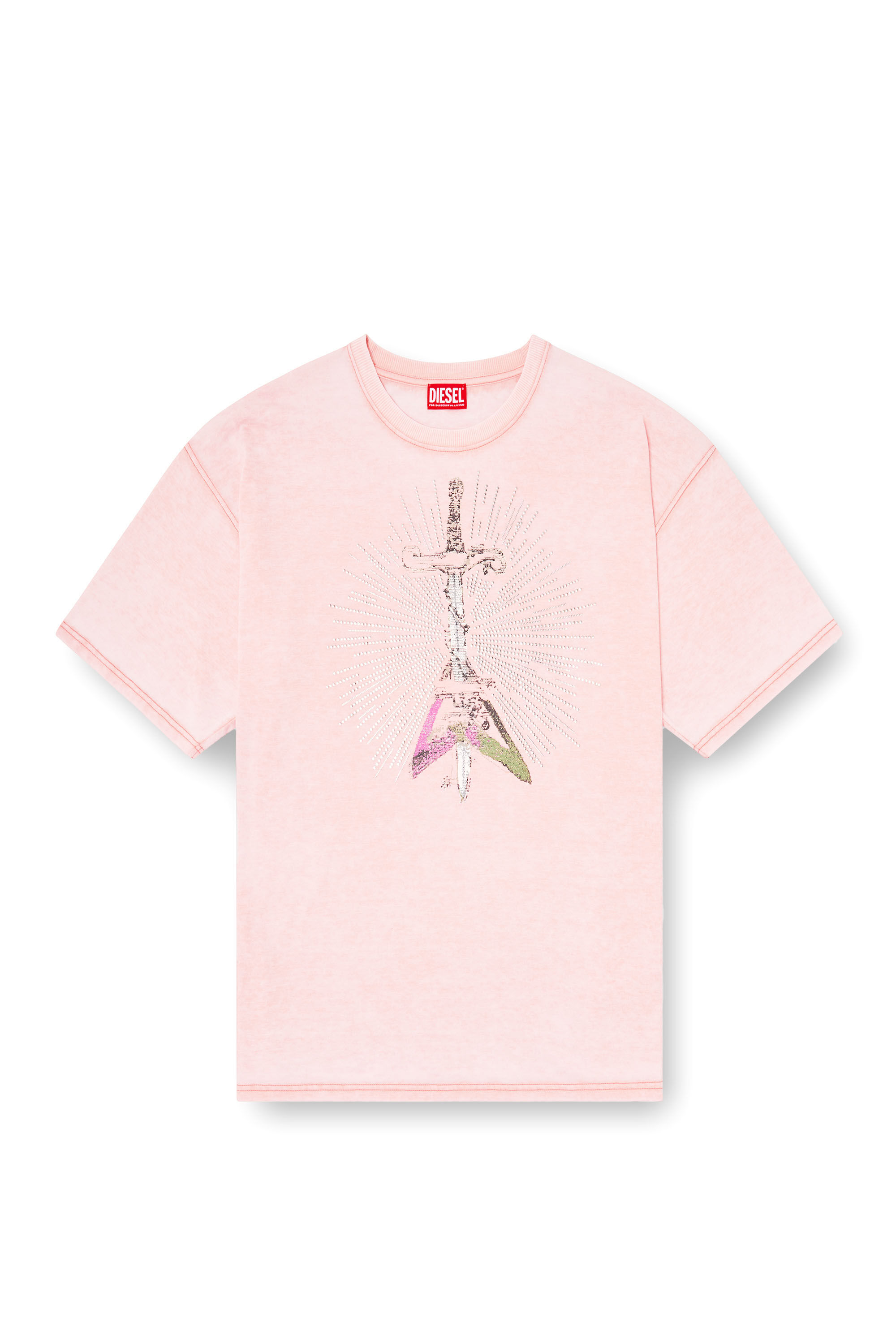 T-shirt with sword print