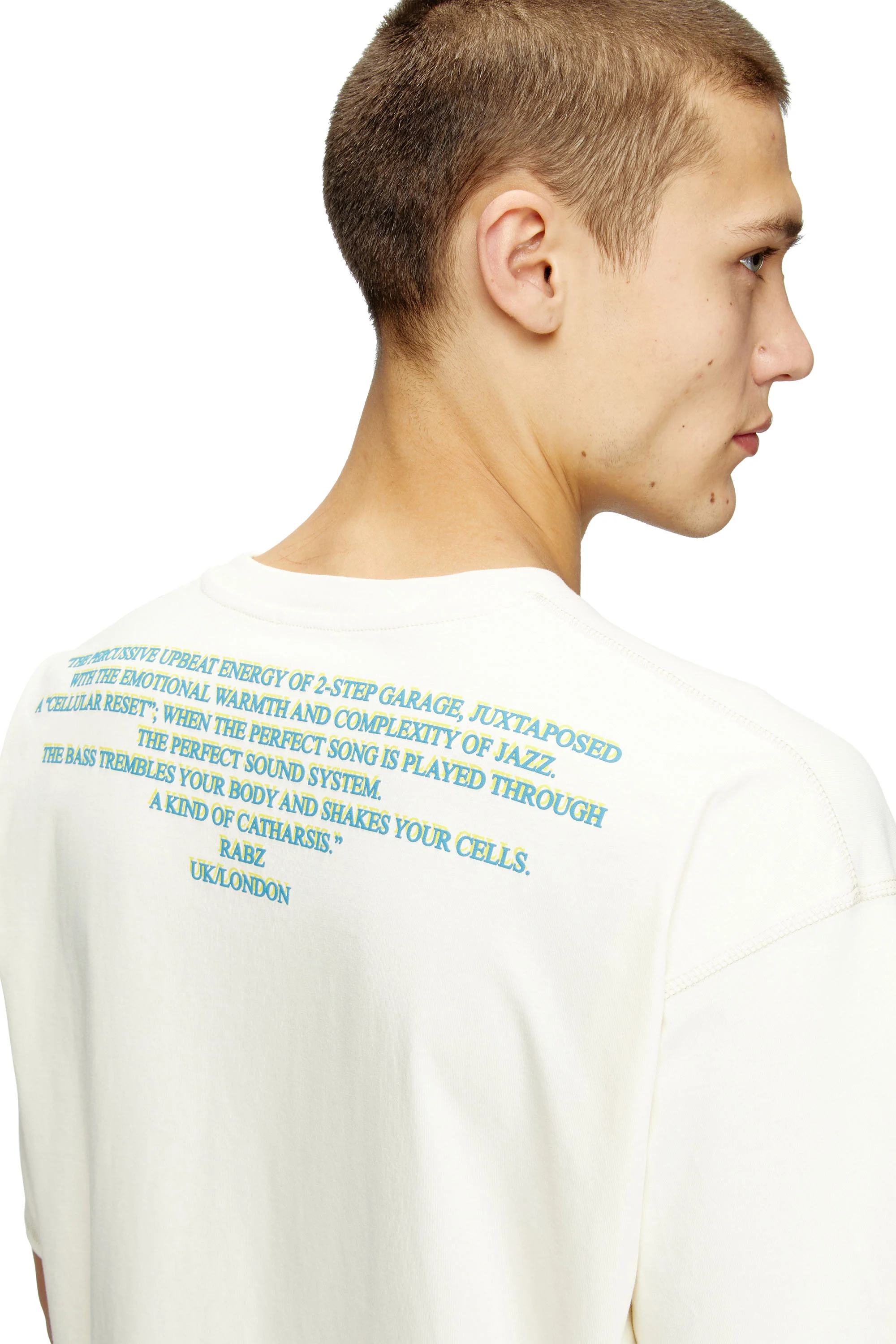 T-shirt with lyrics print