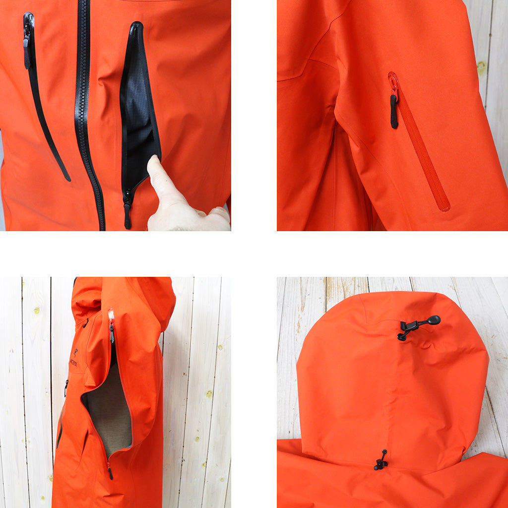 ARC'TERYX : Alpha SV Jacket (Dynasty/Black)