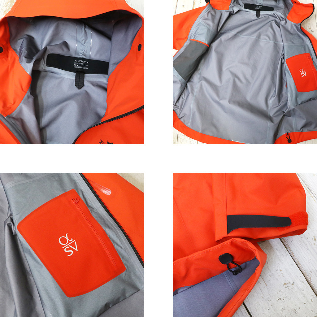 ARC'TERYX : Alpha SV Jacket (Dynasty/Black)