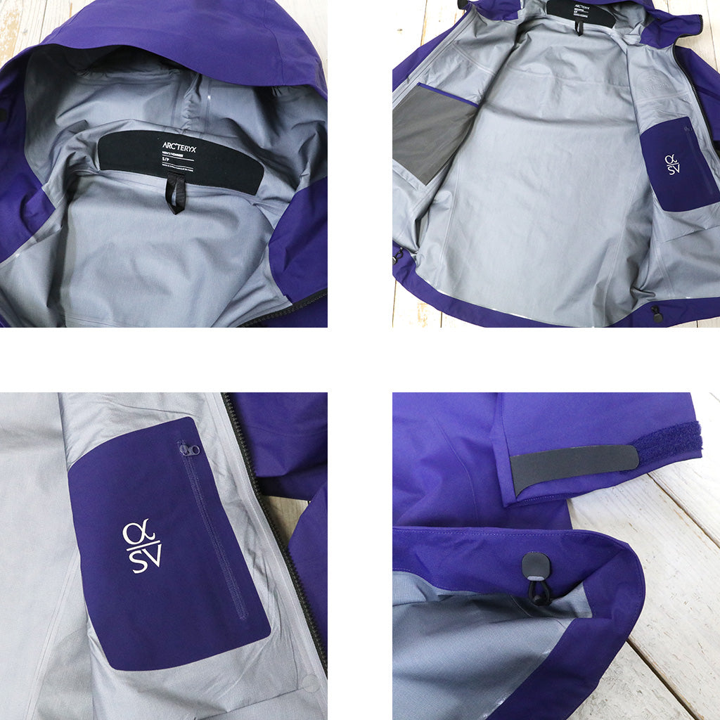 ARC'TERYX : Alpha SV Jacket (Soulsonic/Black)