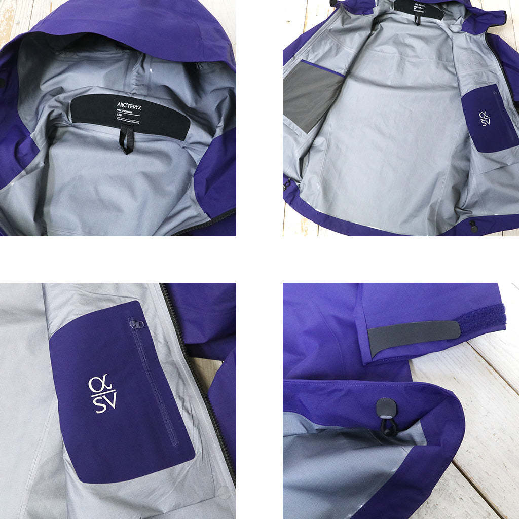 ARC'TERYX : Alpha SV Jacket (Soulsonic/Black)