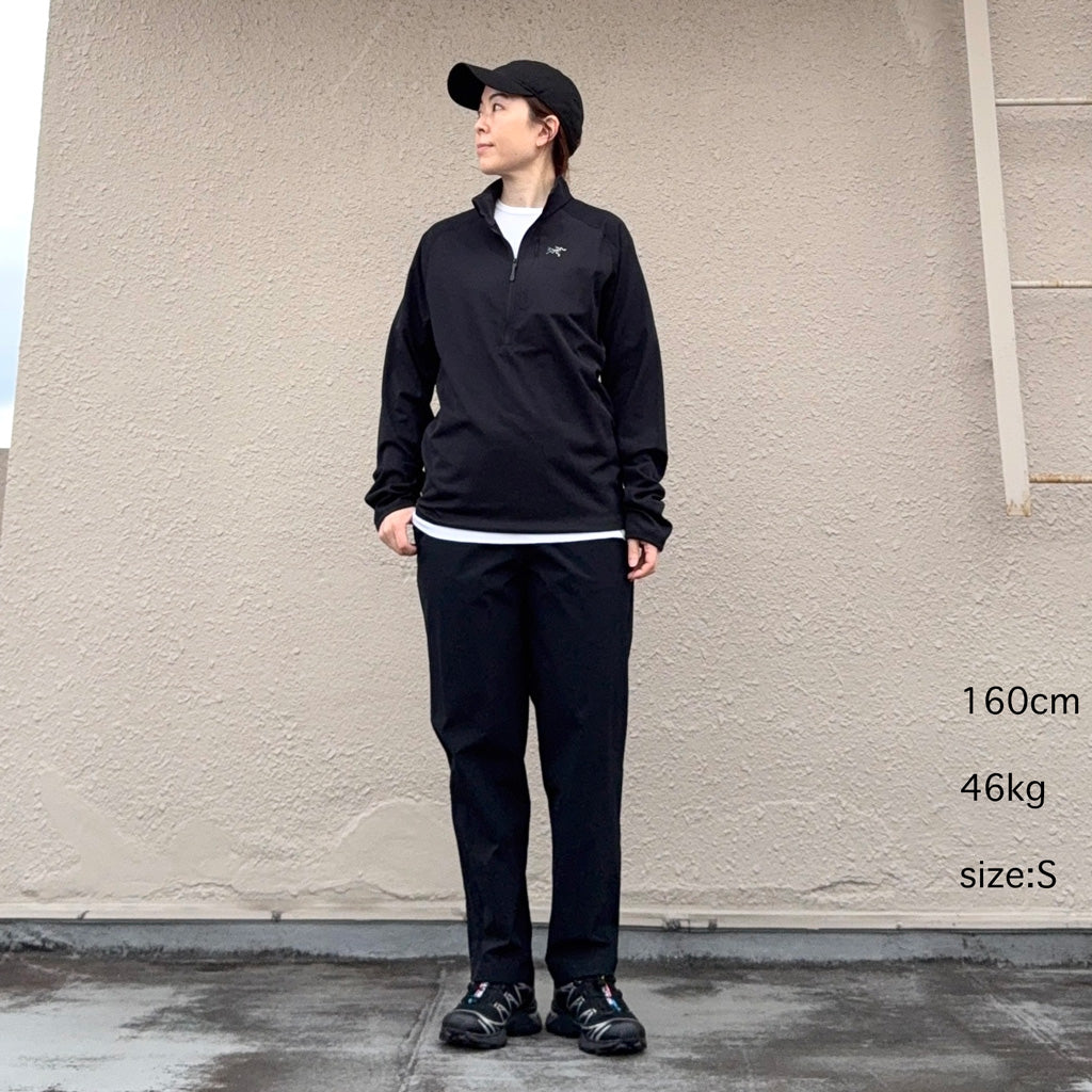 ARC'TERYX『Delta 1/2 Zip』(Black)