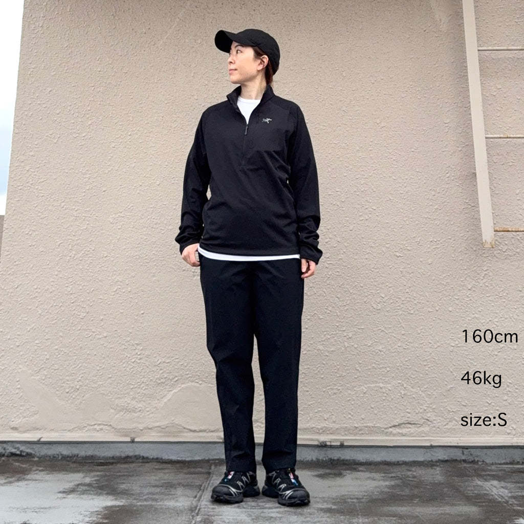 ARC'TERYX『Delta 1/2 Zip』(Black)