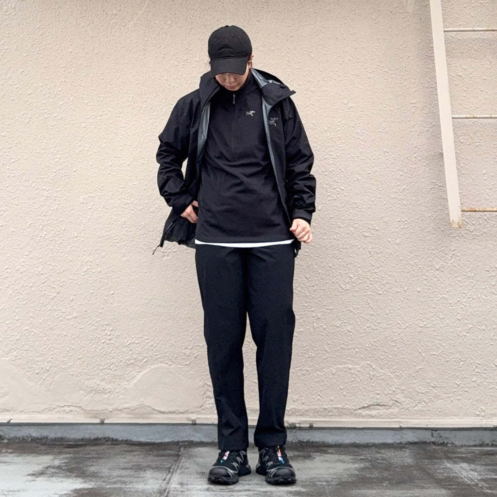 ARC'TERYX『Delta 1/2 Zip』(Black)