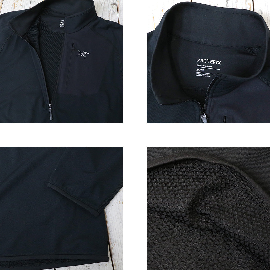 ARC'TERYX『Delta 1/2 Zip』(Black)