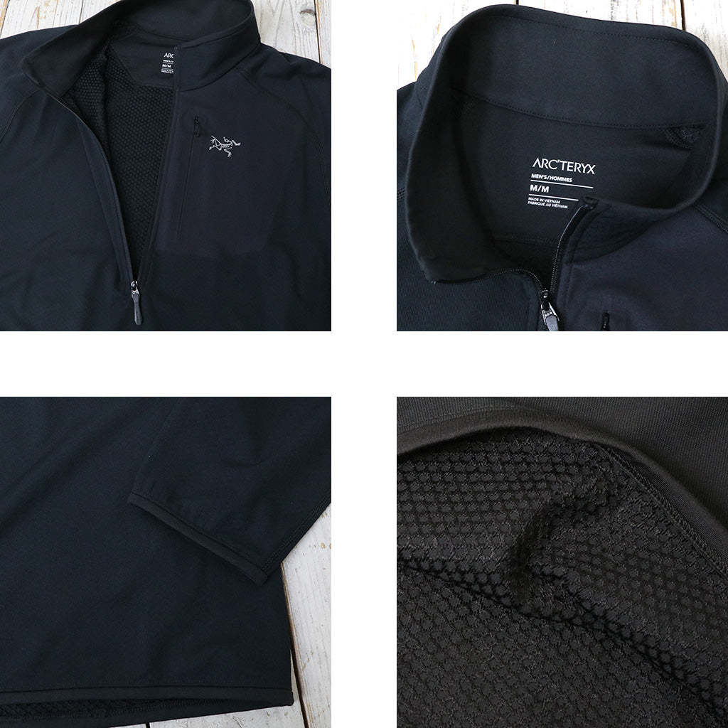 ARC'TERYX『Delta 1/2 Zip』(Black)