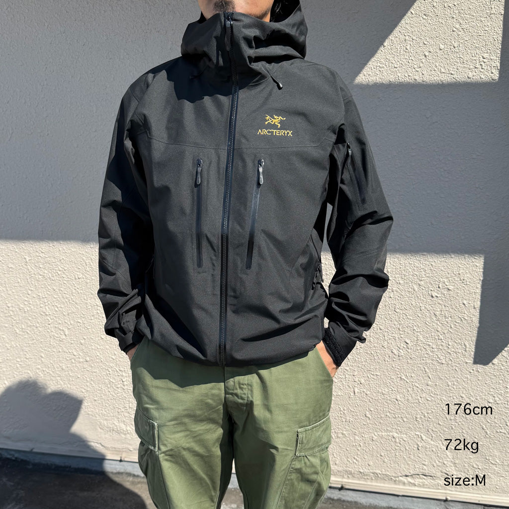ARC'TERYX : Alpha SV Jacket (24K Black)