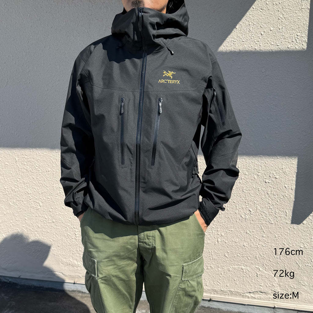 ARC'TERYX : Alpha SV Jacket (24K Black)