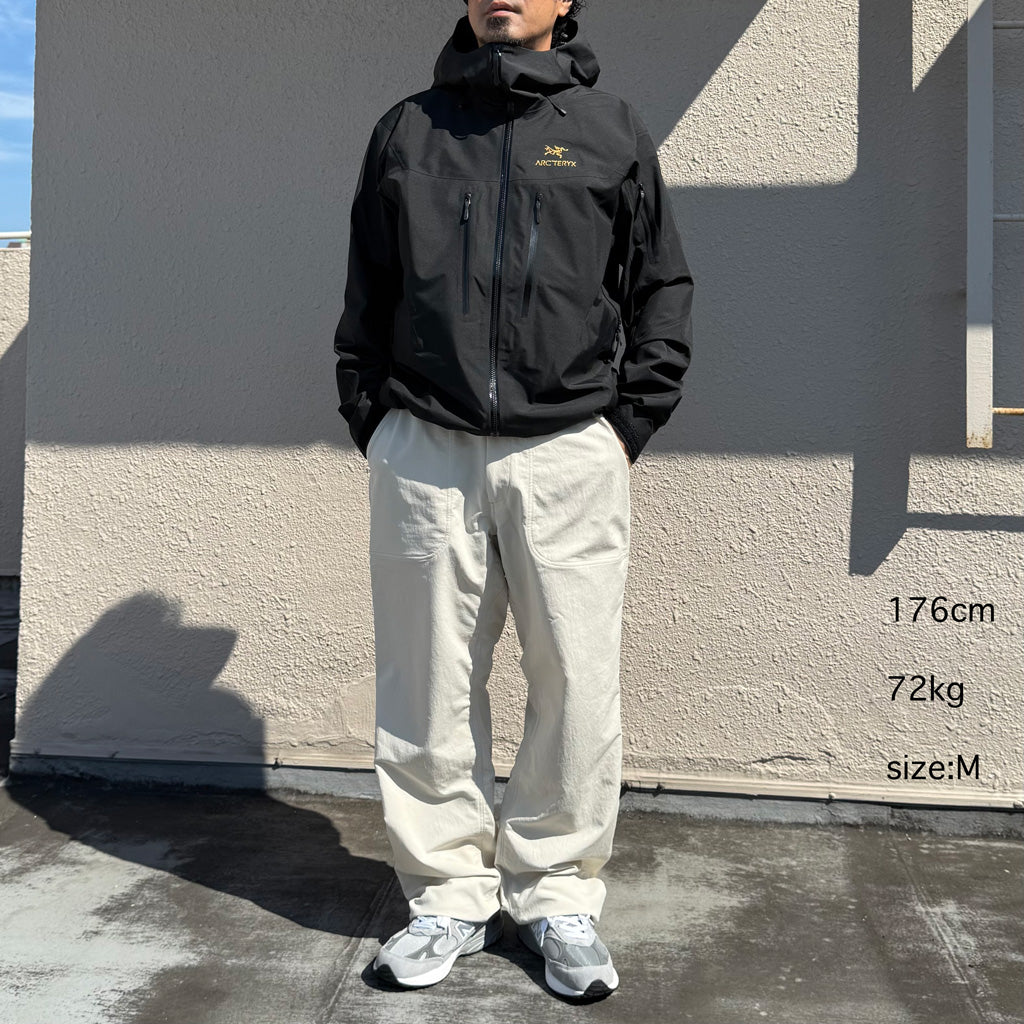 ARC'TERYX : Alpha SV Jacket (24K Black)