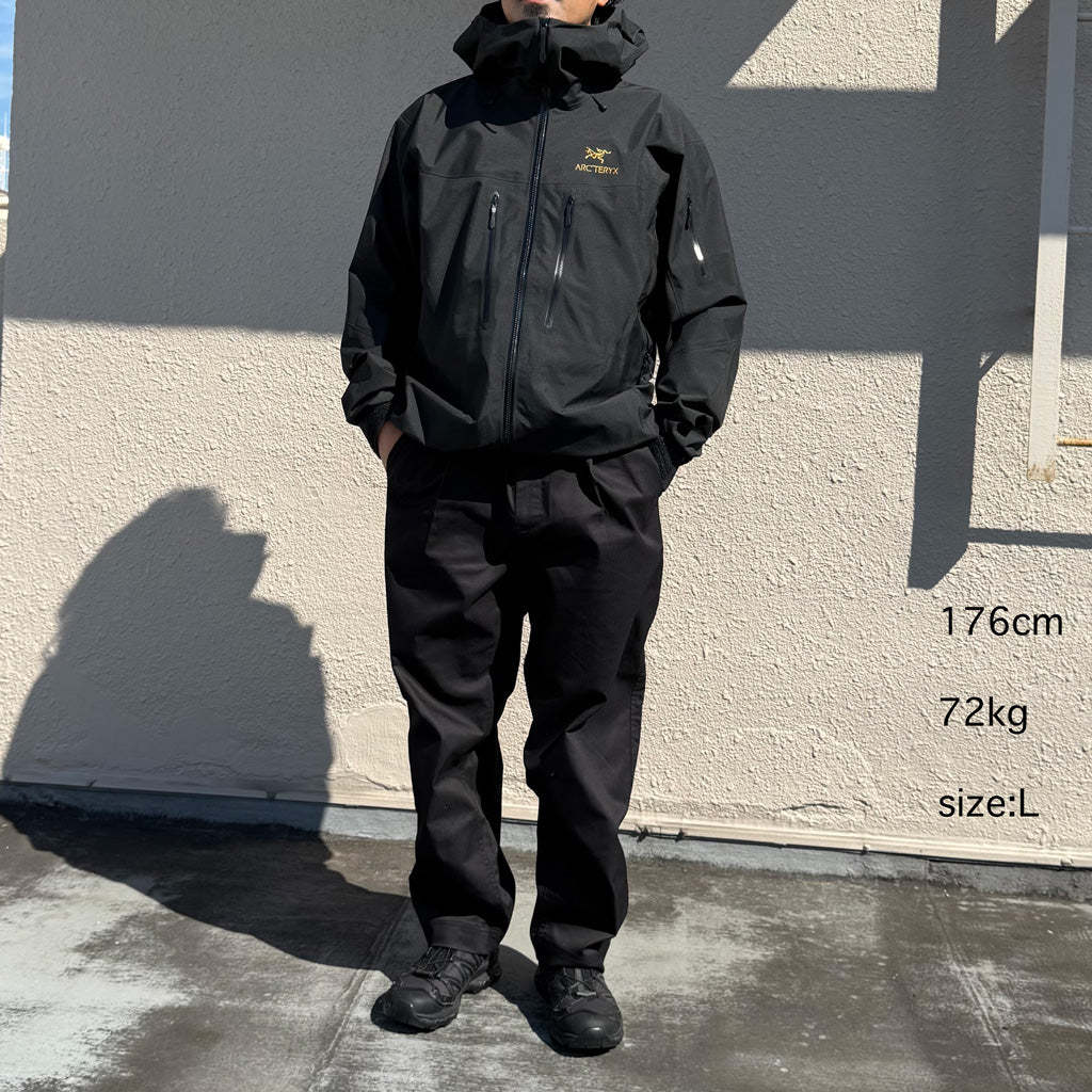 ARC'TERYX : Alpha SV Jacket (24K Black)