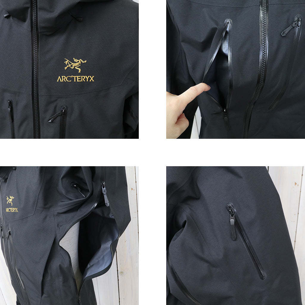 ARC'TERYX : Alpha SV Jacket (24K Black)