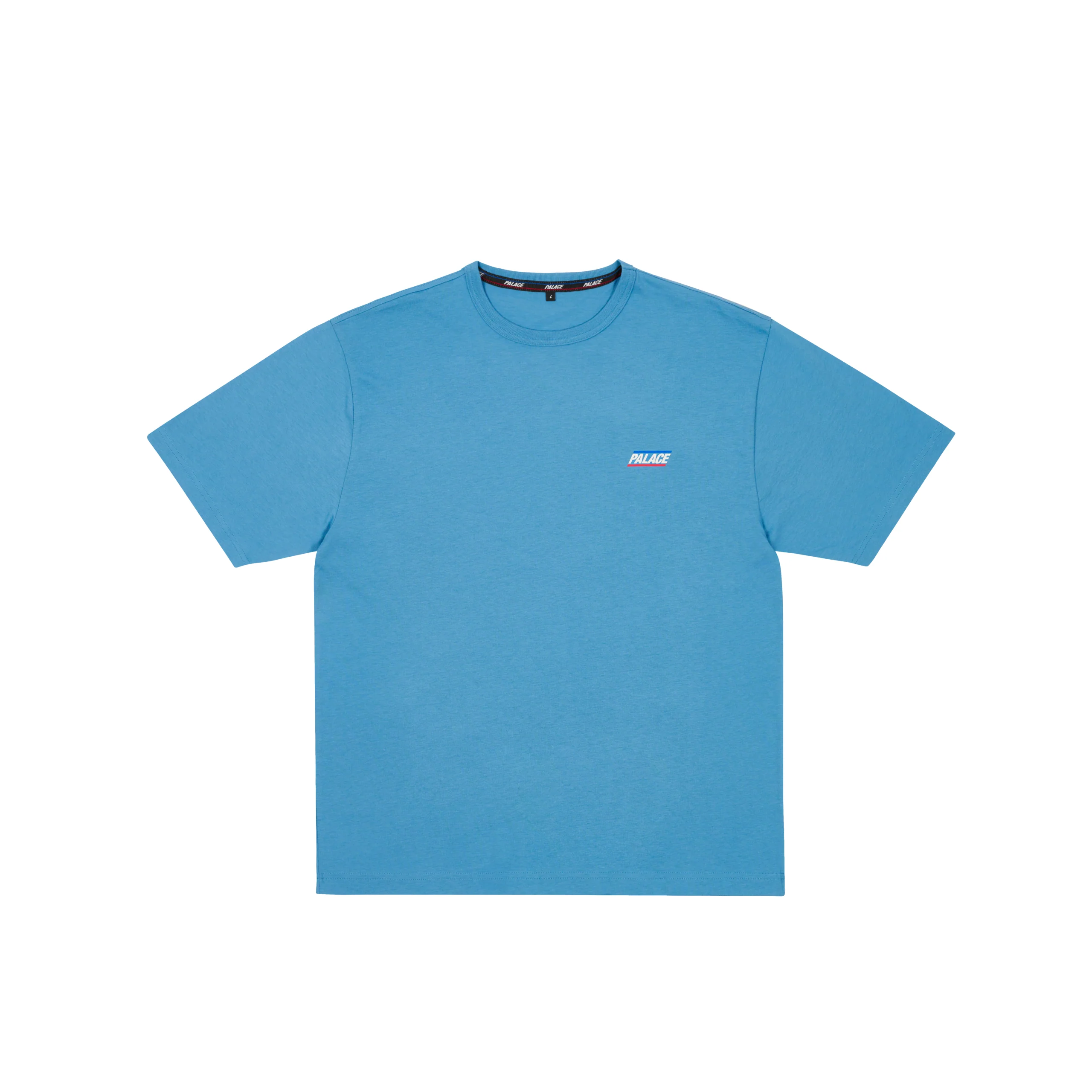 BASICALLY A T-SHIRT OCEAN BLUE