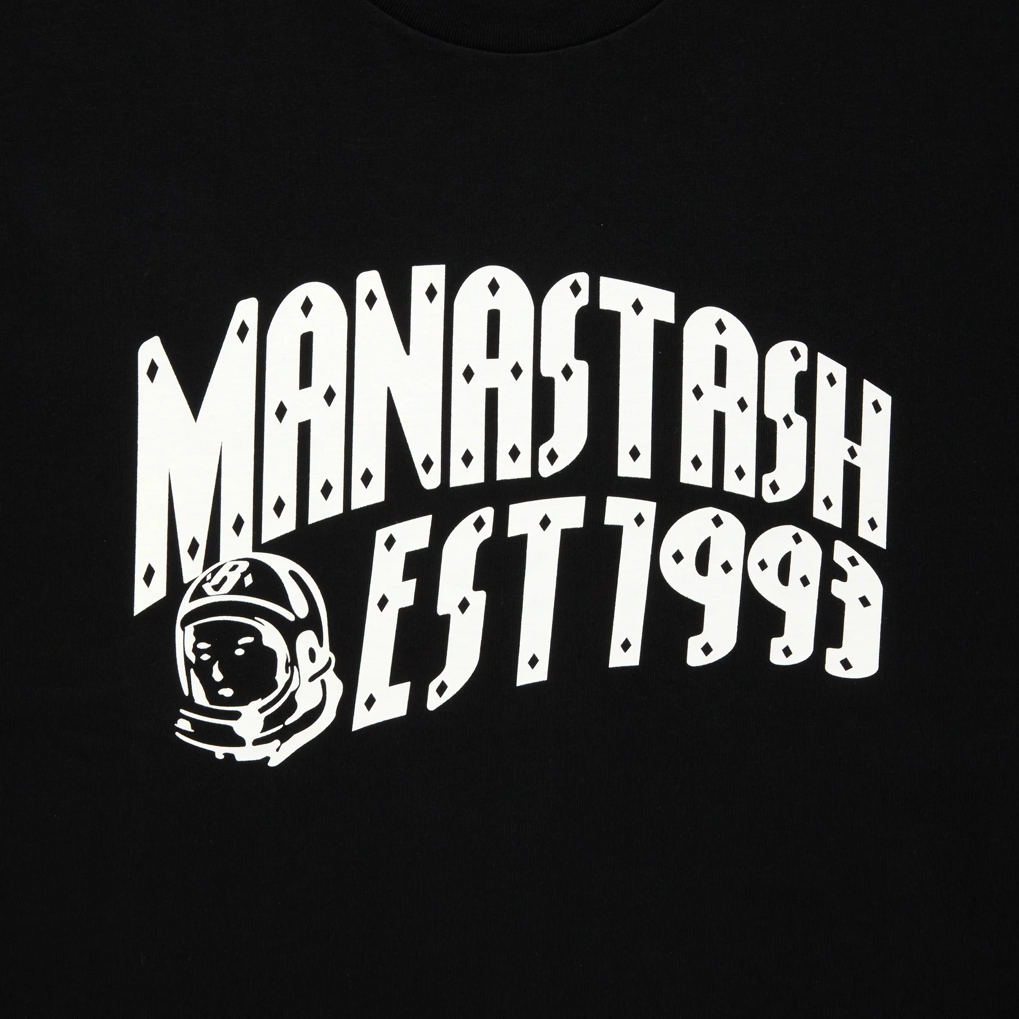 BILLIONAIRE BOYS CLUB x MANASTASH_COTTON T-SHIRT_ARCH LOGO