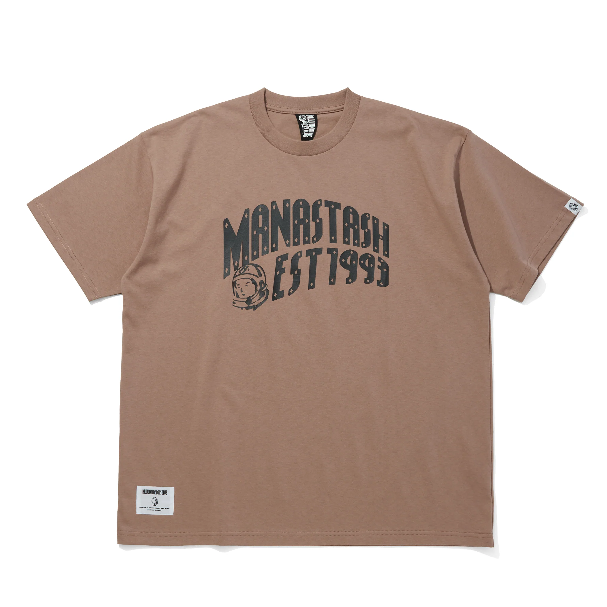 BILLIONAIRE BOYS CLUB x MANASTASH_COTTON T-SHIRT_ARCH LOGO