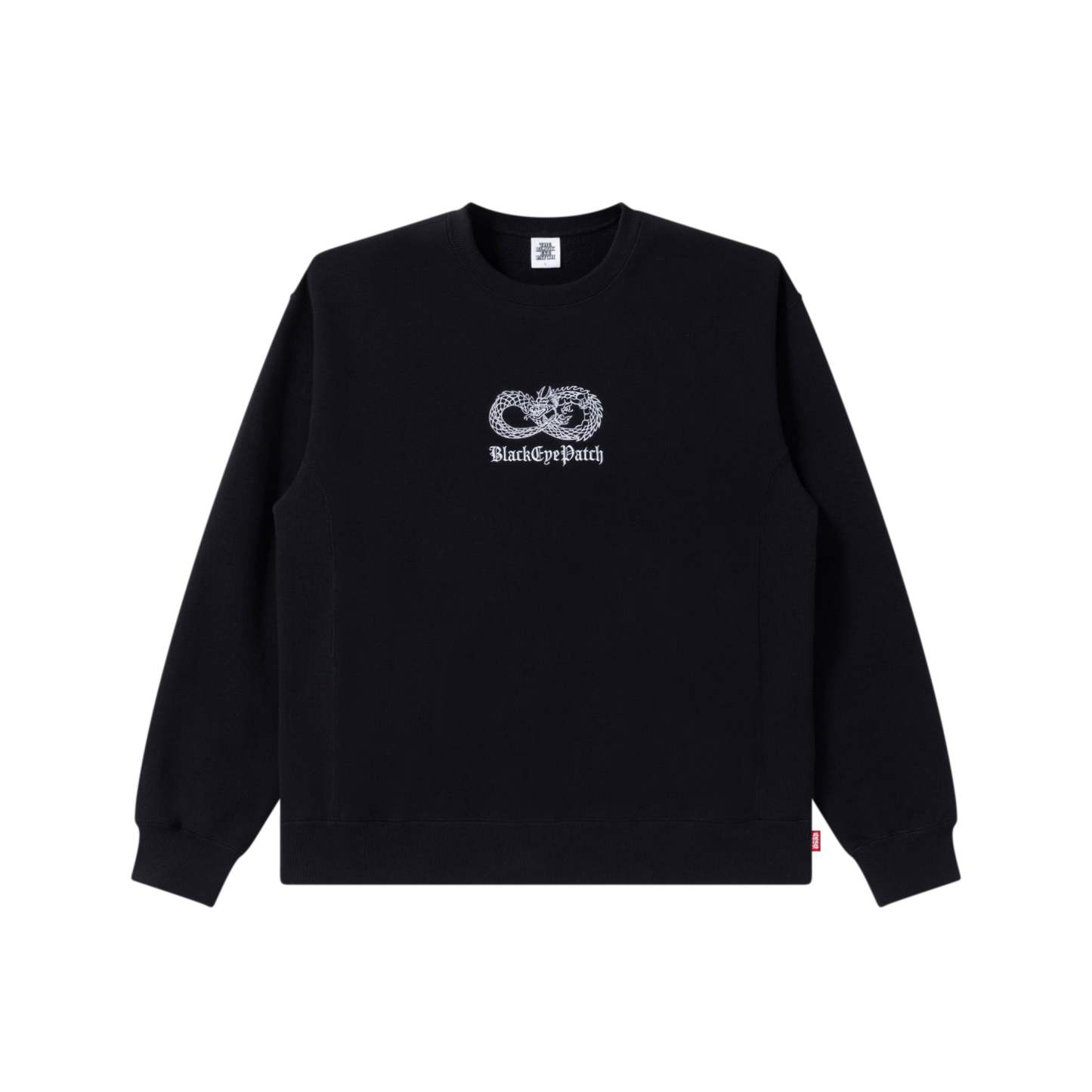 Chinatown Store Crew Sweatshirt, Black