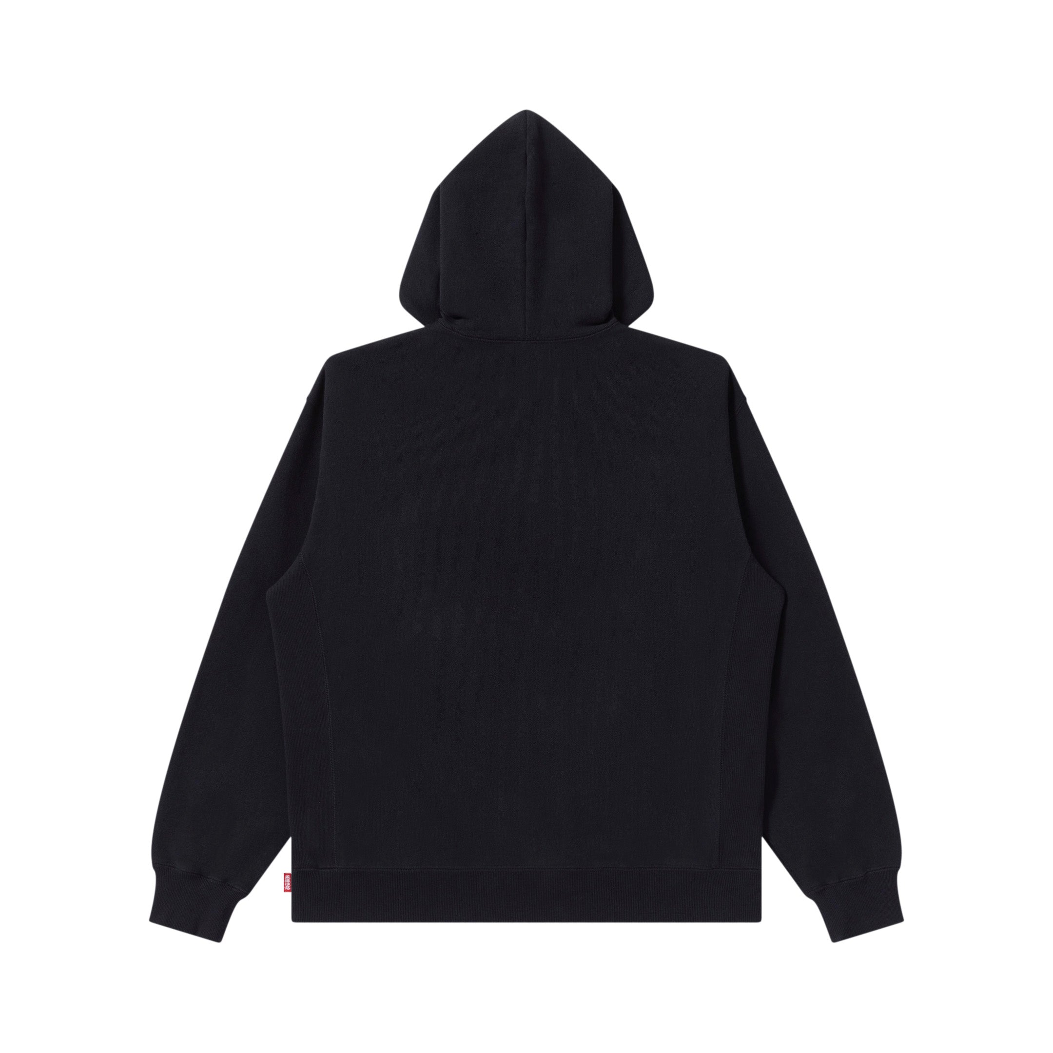 HWC LABEL HOODIE BLACK