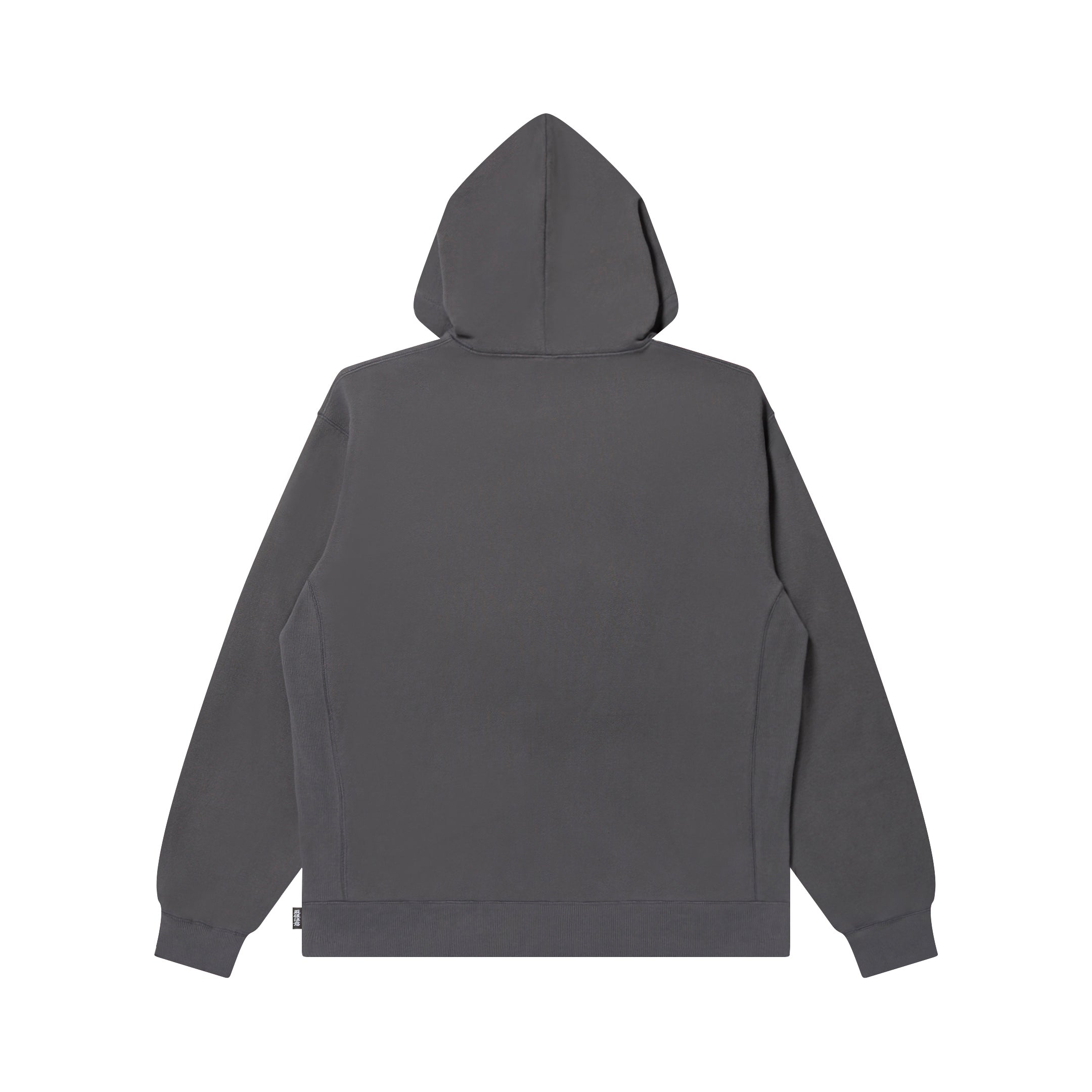 HWC LABEL HOODIE CHARCOAL