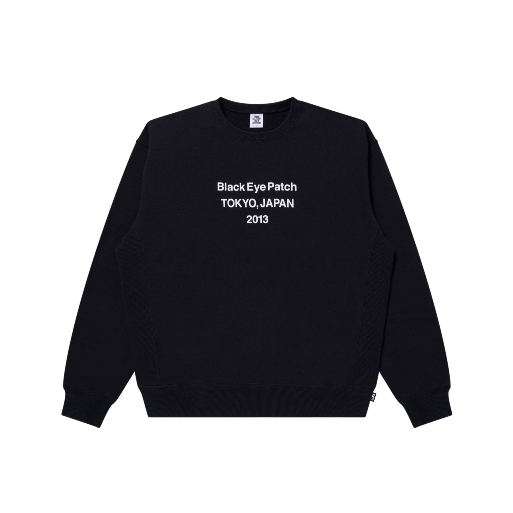 BRAND ORIGIN CREW SWEAT BLACK