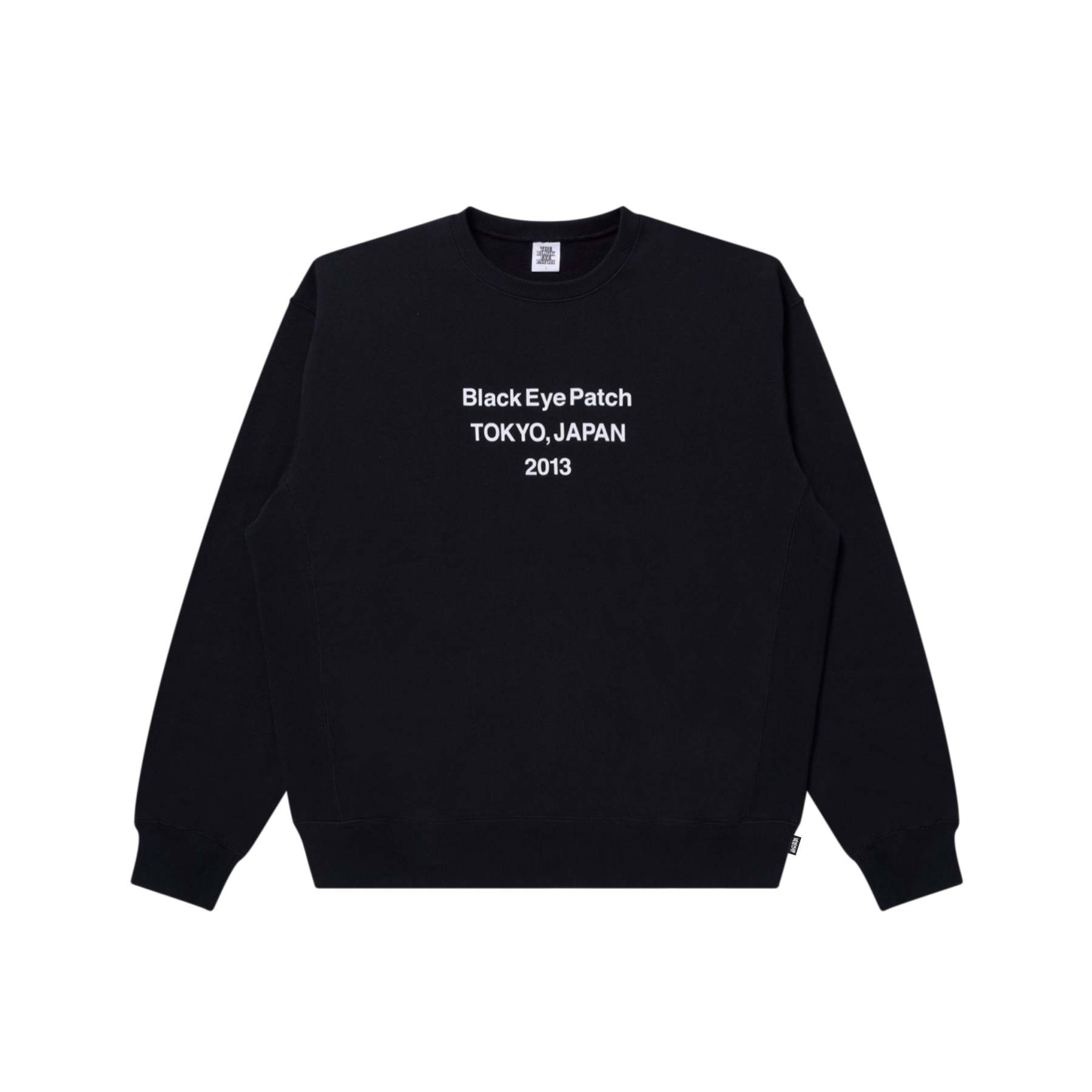 BRAND ORIGIN CREW SWEAT BLACK
