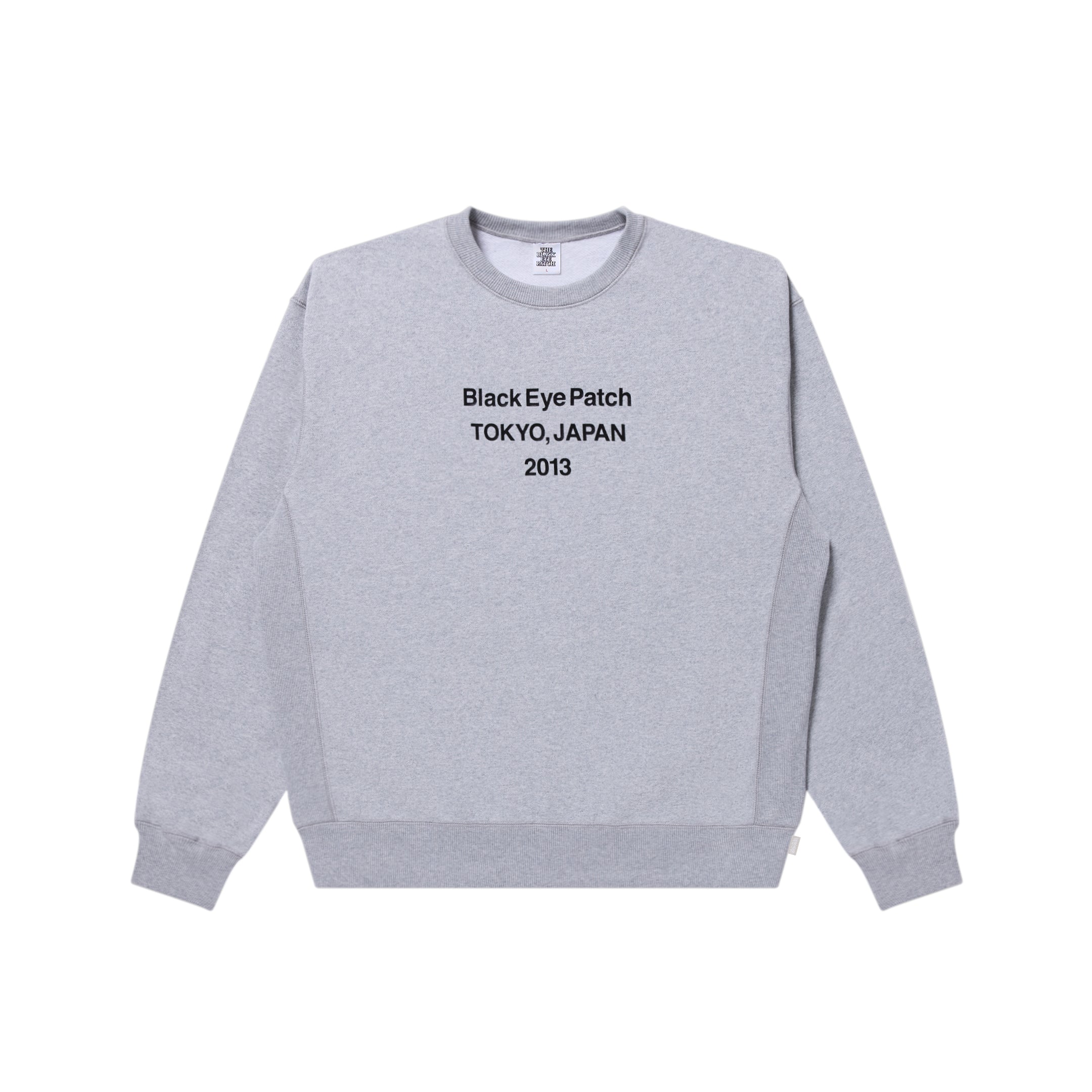 BRAND ORIGIN CREW SWEAT HEATHER GRAY