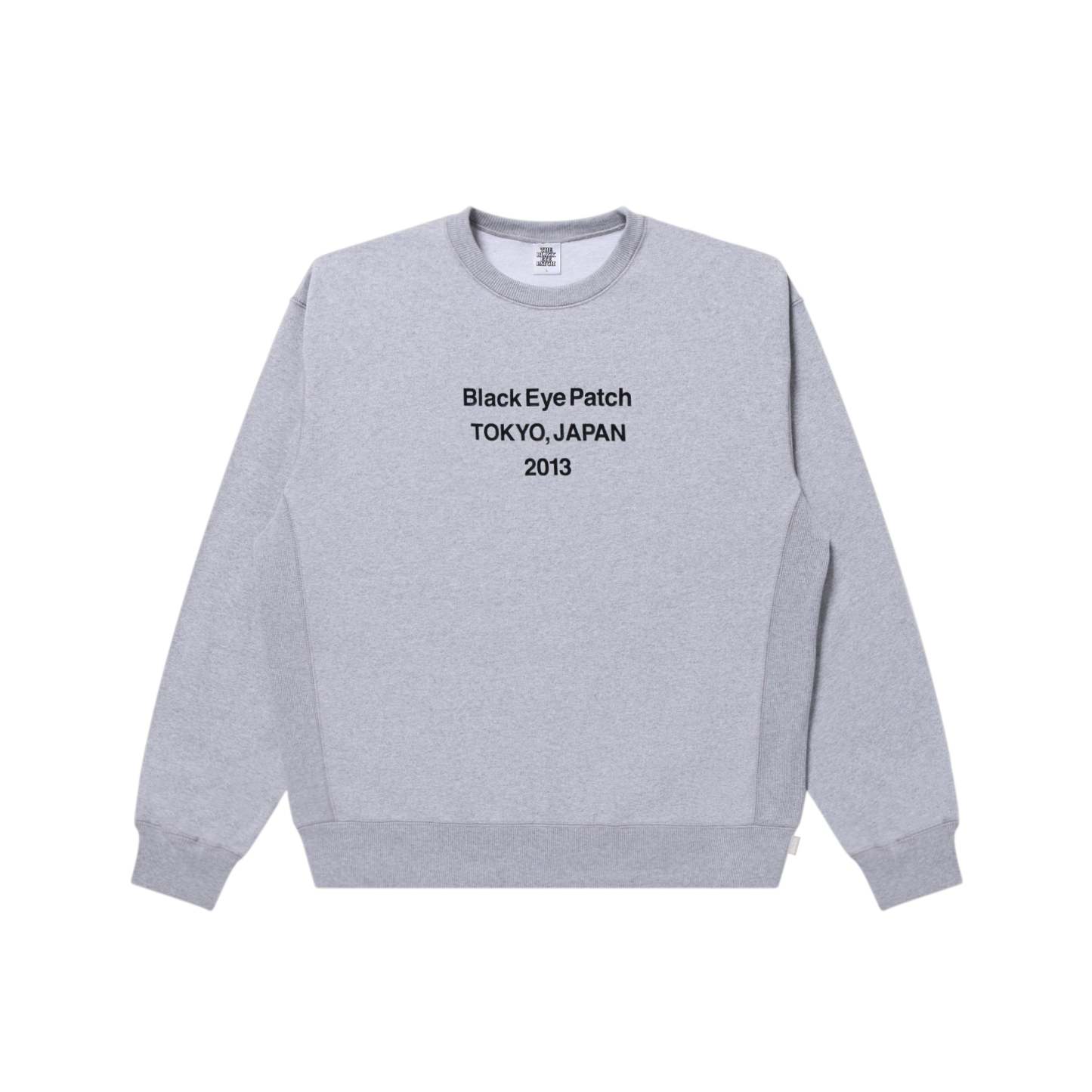 BRAND ORIGIN CREW SWEAT HEATHER GRAY