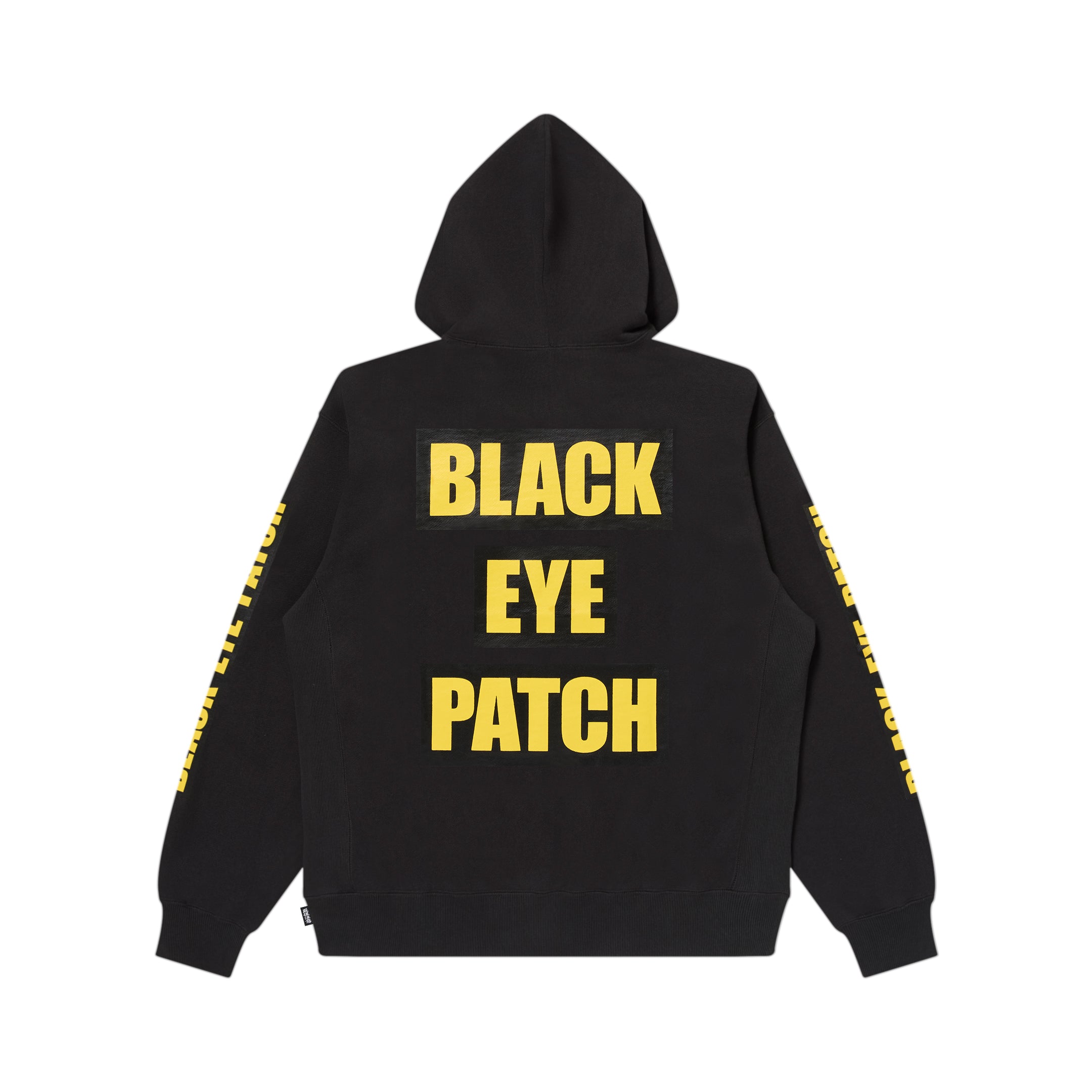 GRADIENT OG LABEL HOODIE BLACK