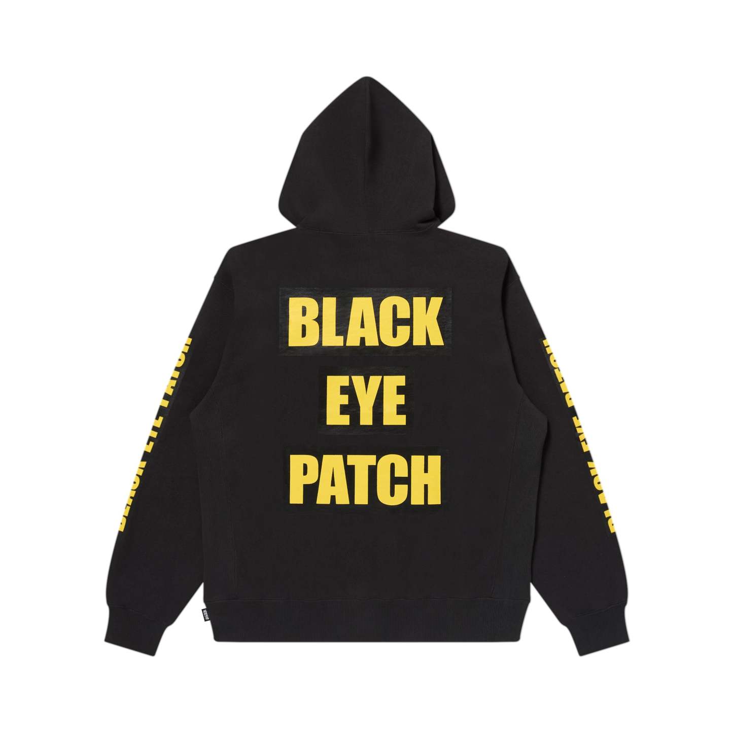 GRADIENT OG LABEL HOODIE BLACK