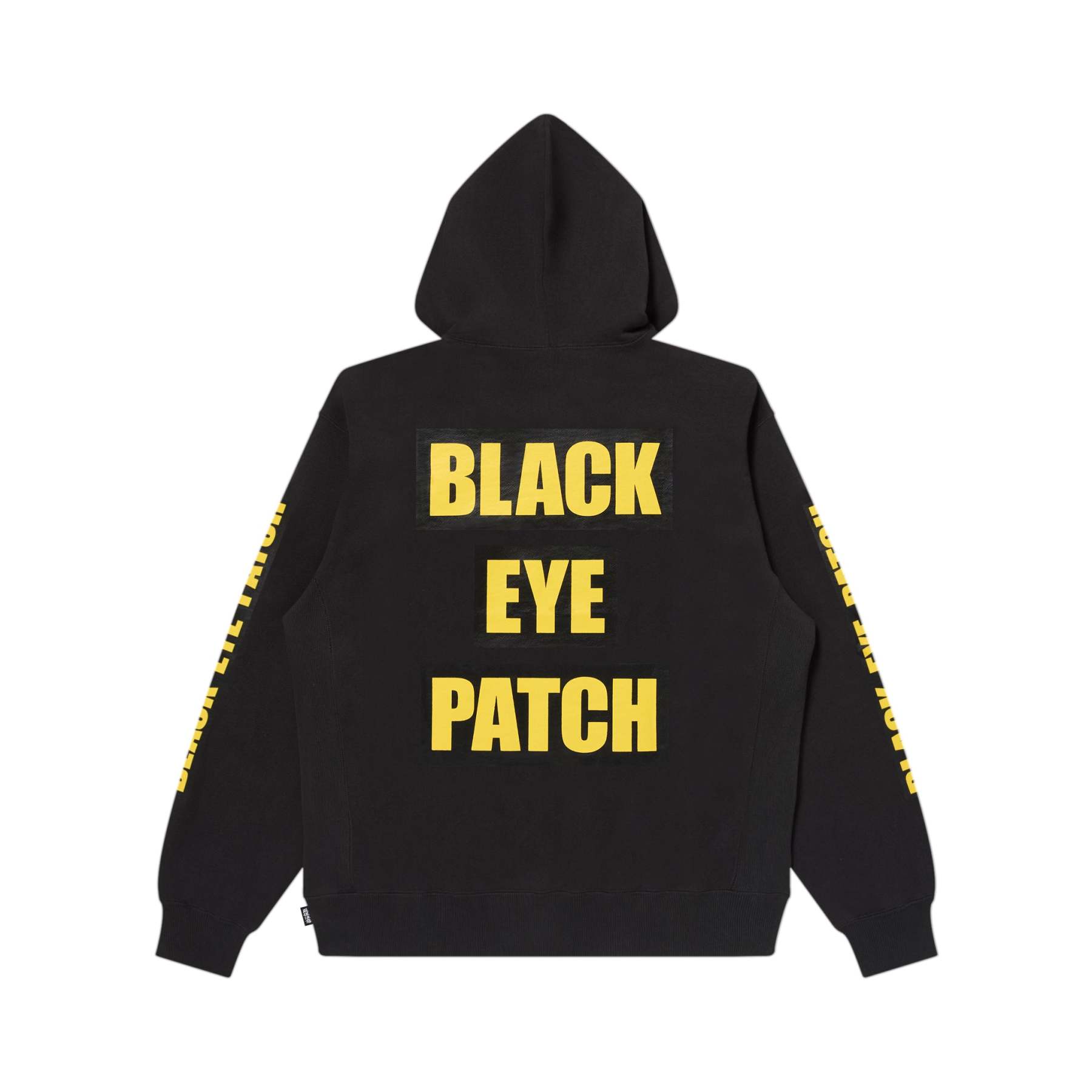 GRADIENT OG LABEL HOODIE BLACK