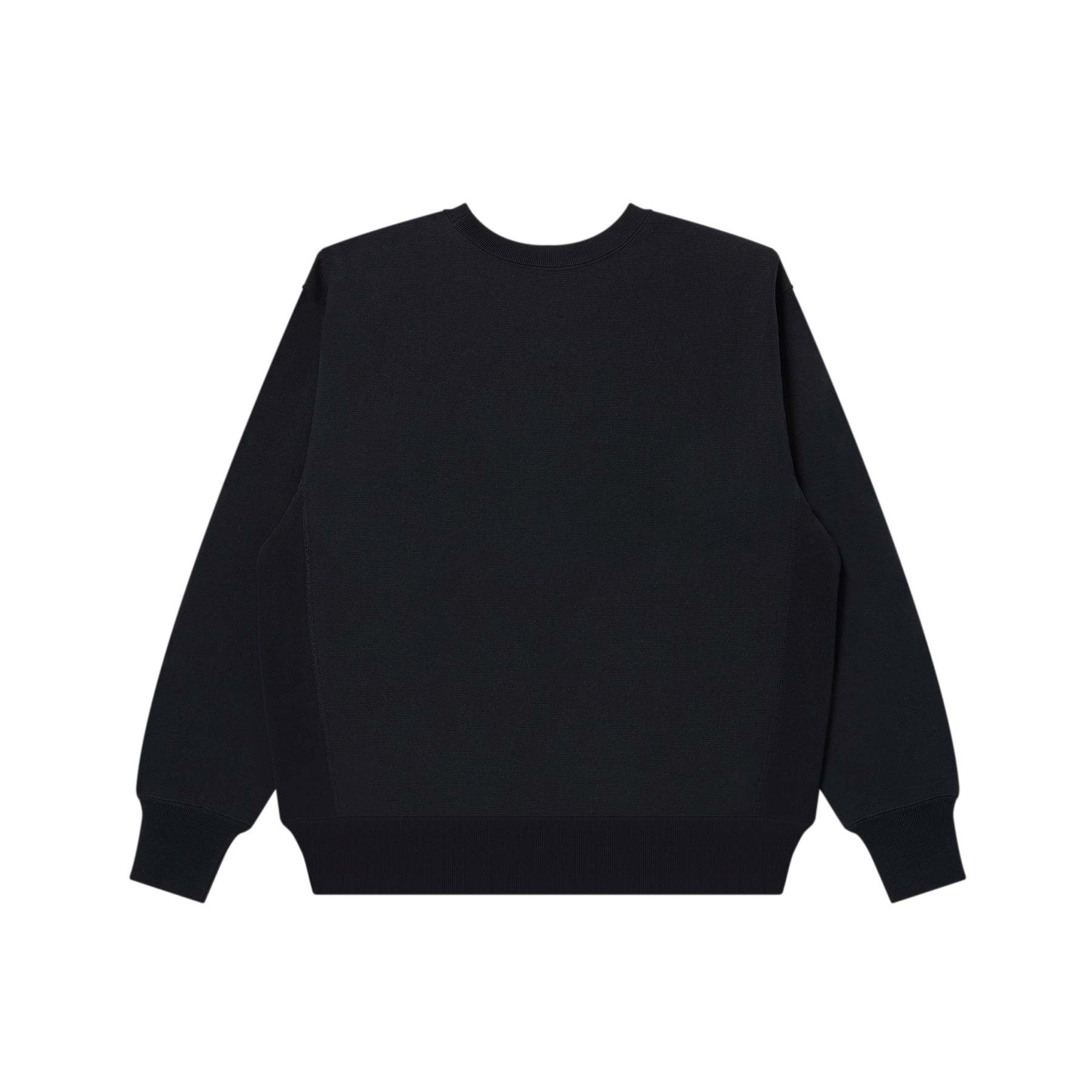 CHAMPION OG LABEL CREW SWEAT BLACK