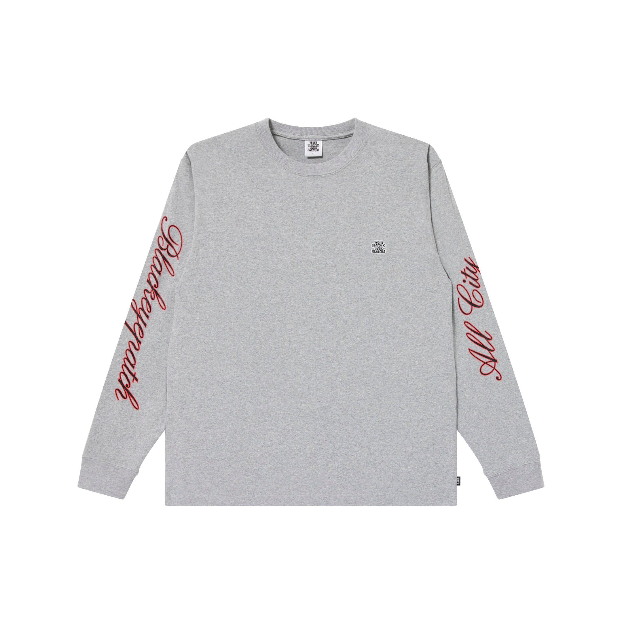 ALL CITY L/S TEE HEATHER GRAY