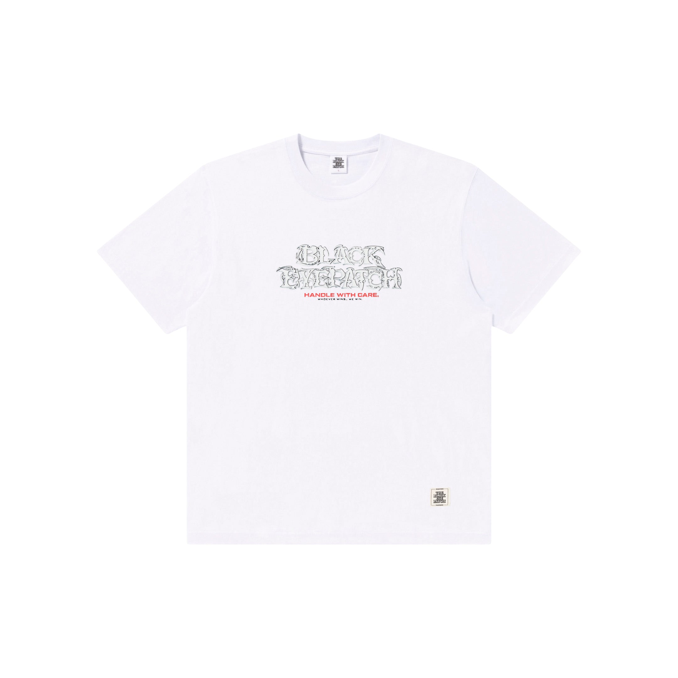 TRIBAL BLADE LOGO TEE WHITE