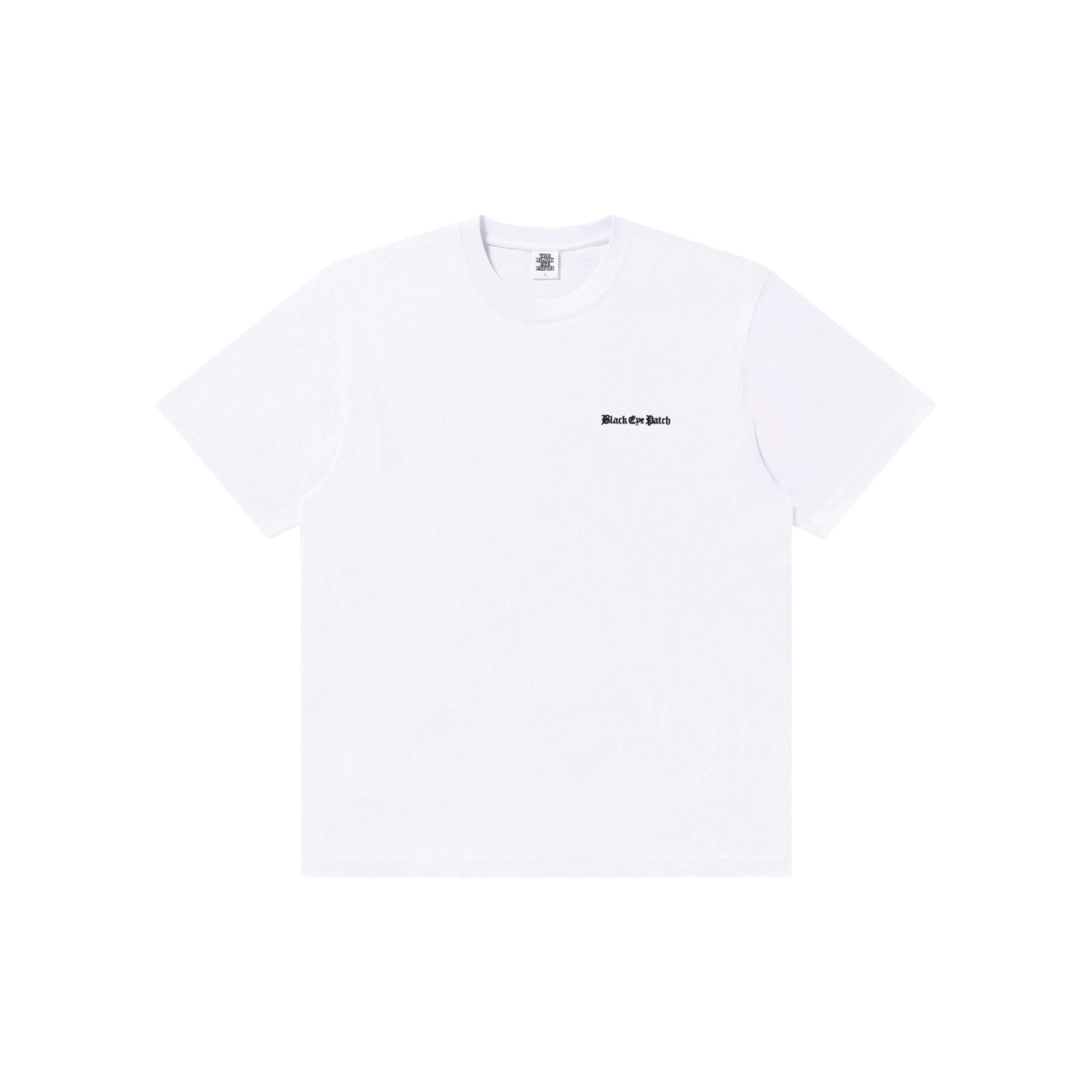 OE LOGO EMBROIDERED TEE WHITE