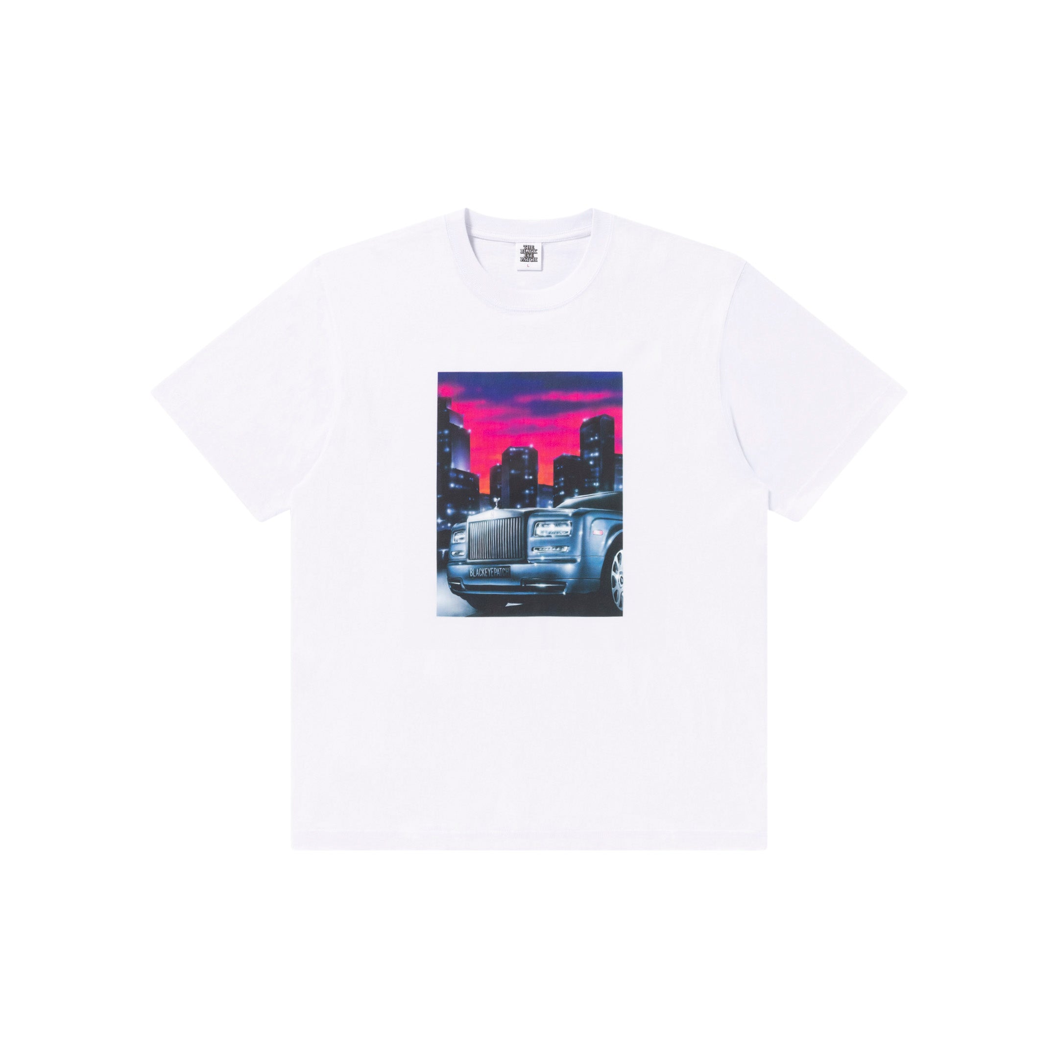 TUFF CITY ROLLER TEE WHITE
